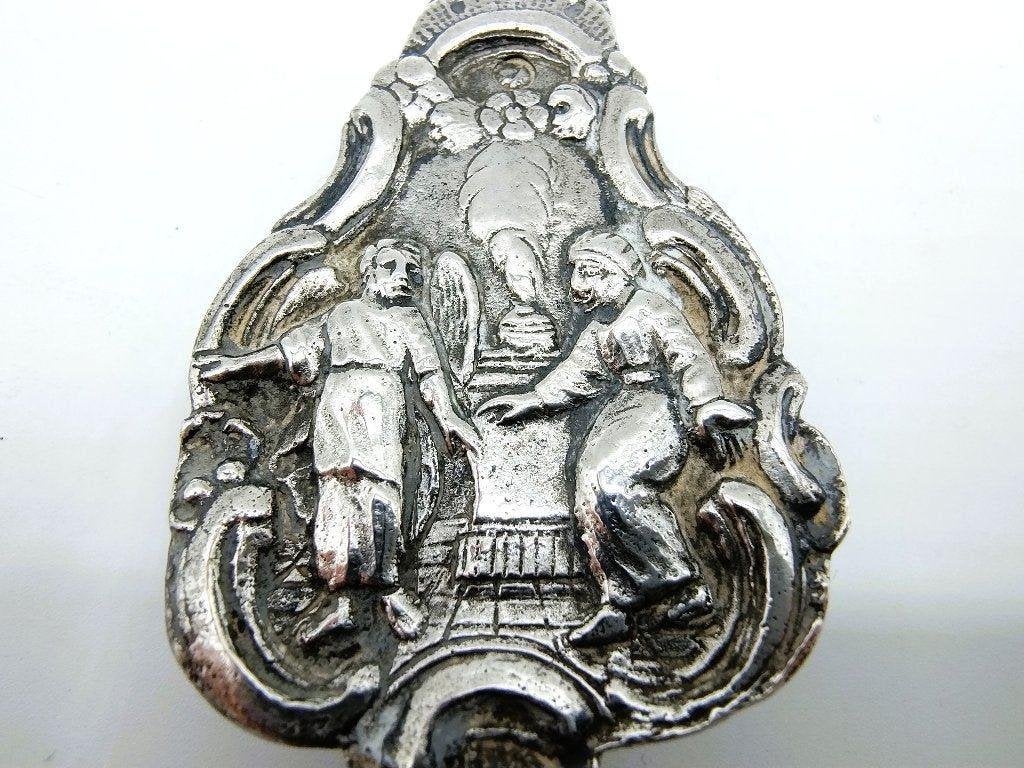 Zilveren tasbeugel met tashaak, G.L. Schuiten, Groningen, Verzenden, Zilver
