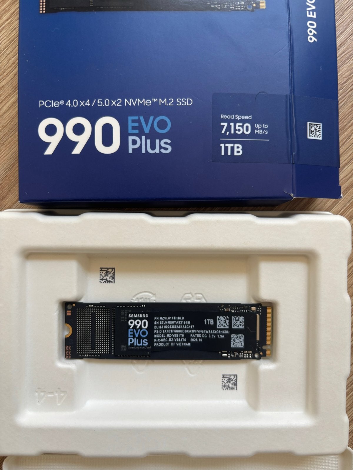 Samsung 990 EVO Plus NVMe M.2 SSD 1TB, Computers en Software, Harde schijven, Intern, Nieuw, Ophalen of Verzenden, Samsung