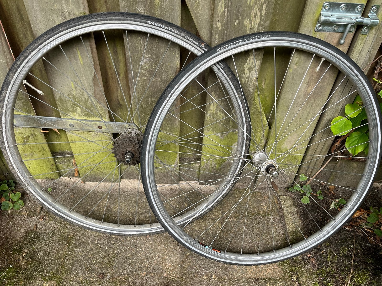 Wolber GTA 2 racefietswielen 622 (700C) met banden, Gebruikt, Aluminium, Racefiets, Ophalen