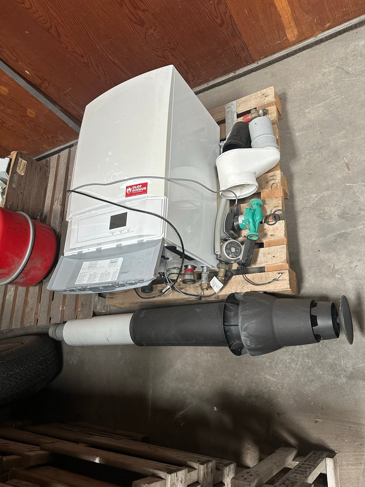 Remeha Quinta Pro 65 CV-ketel - in goede staat, Ophalen, Gebruikt, Hoog rendement (Hr), Cv-ketel of Combi-ketel