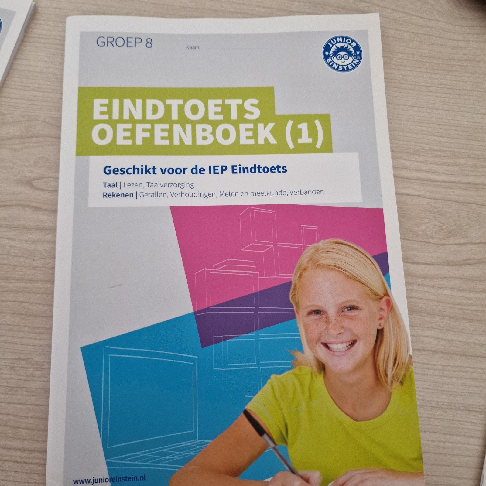 Junior Einstein Eindtoets Oefenboeken Groep 8 (set van 3), Boeken, Ophalen of Verzenden, Zo goed als nieuw, Overige niveaus, Junior Einstein