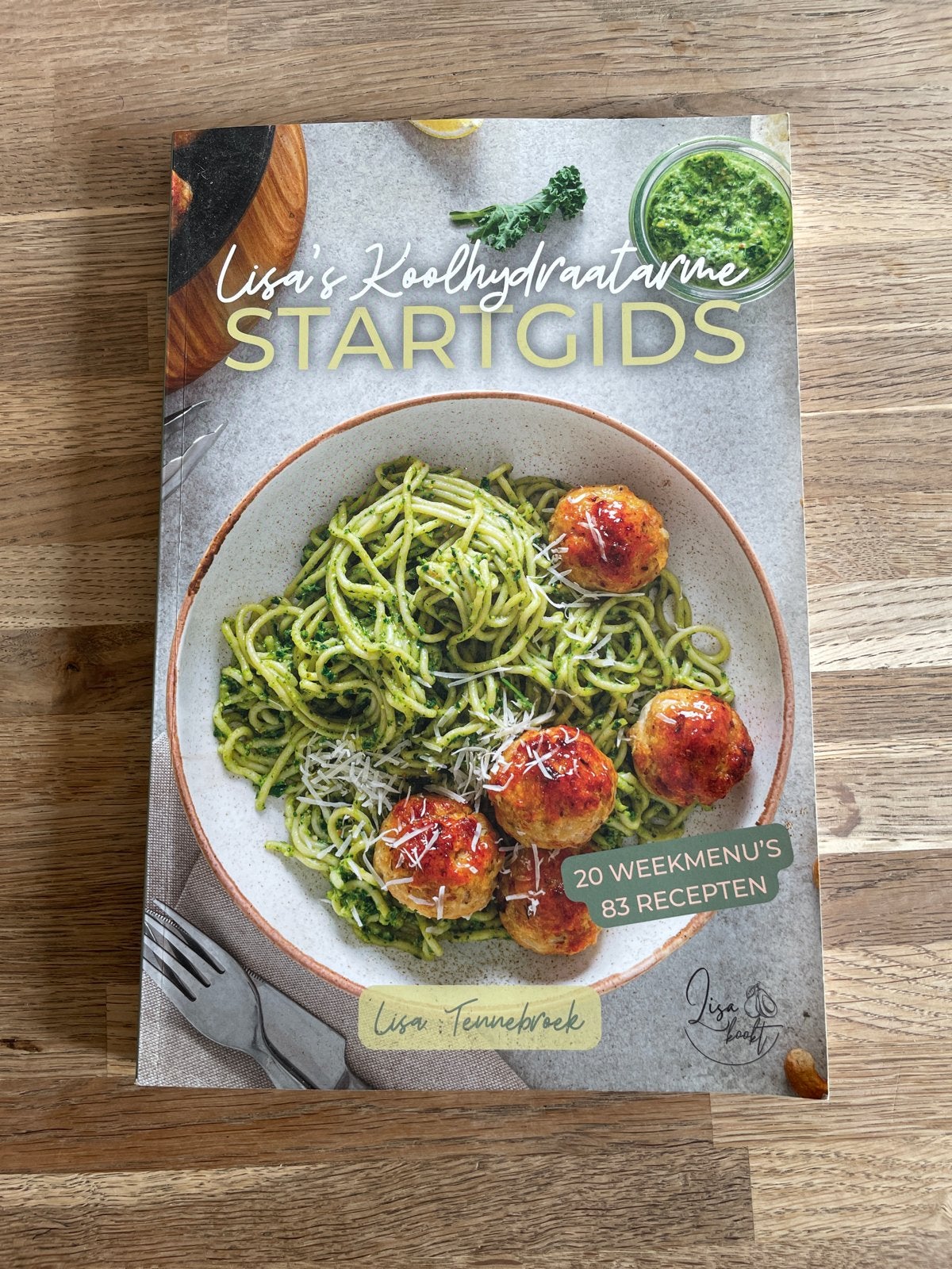 Lisa's Koolhydraatarme Startgids - Kookboek, Hoofdgerechten, Ophalen of Verzenden, Zo goed als nieuw, Gezond koken