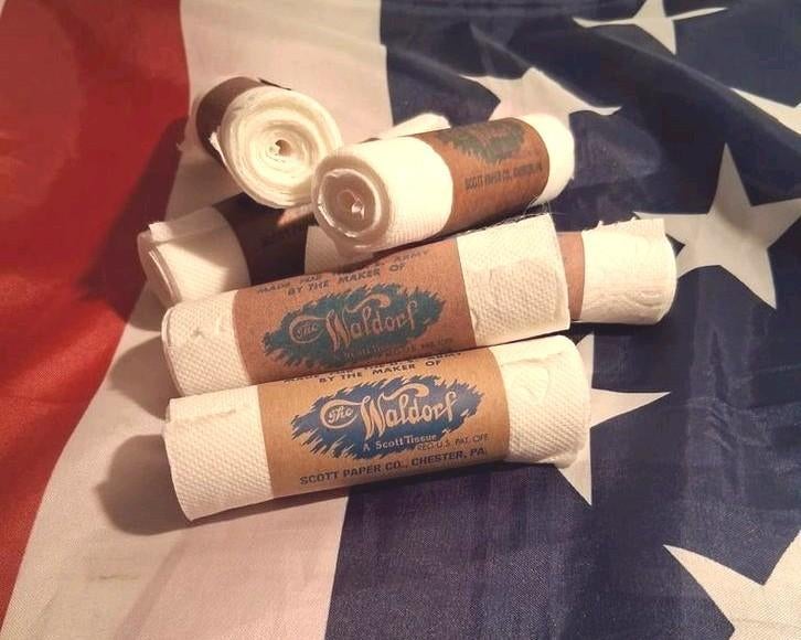 WW2 US WALDORF TOILET PAPER REPRO, Ophalen of Verzenden, Nieuw