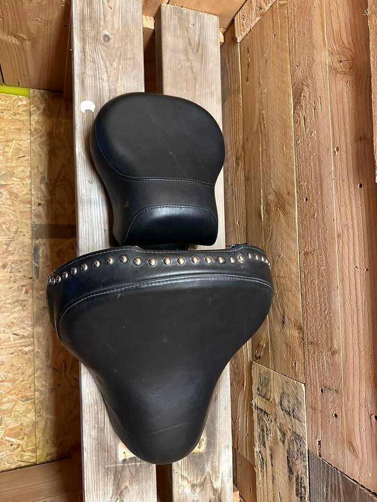 Harley zadel met achter zit, Ophalen of Verzenden