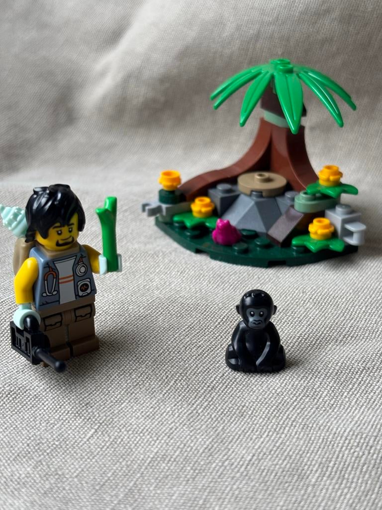 Lego set 30665 baby aapje en reddingsactie, Kinderen en Baby's, Speelgoed | Duplo en Lego, Ophalen of Verzenden, Zo goed als nieuw