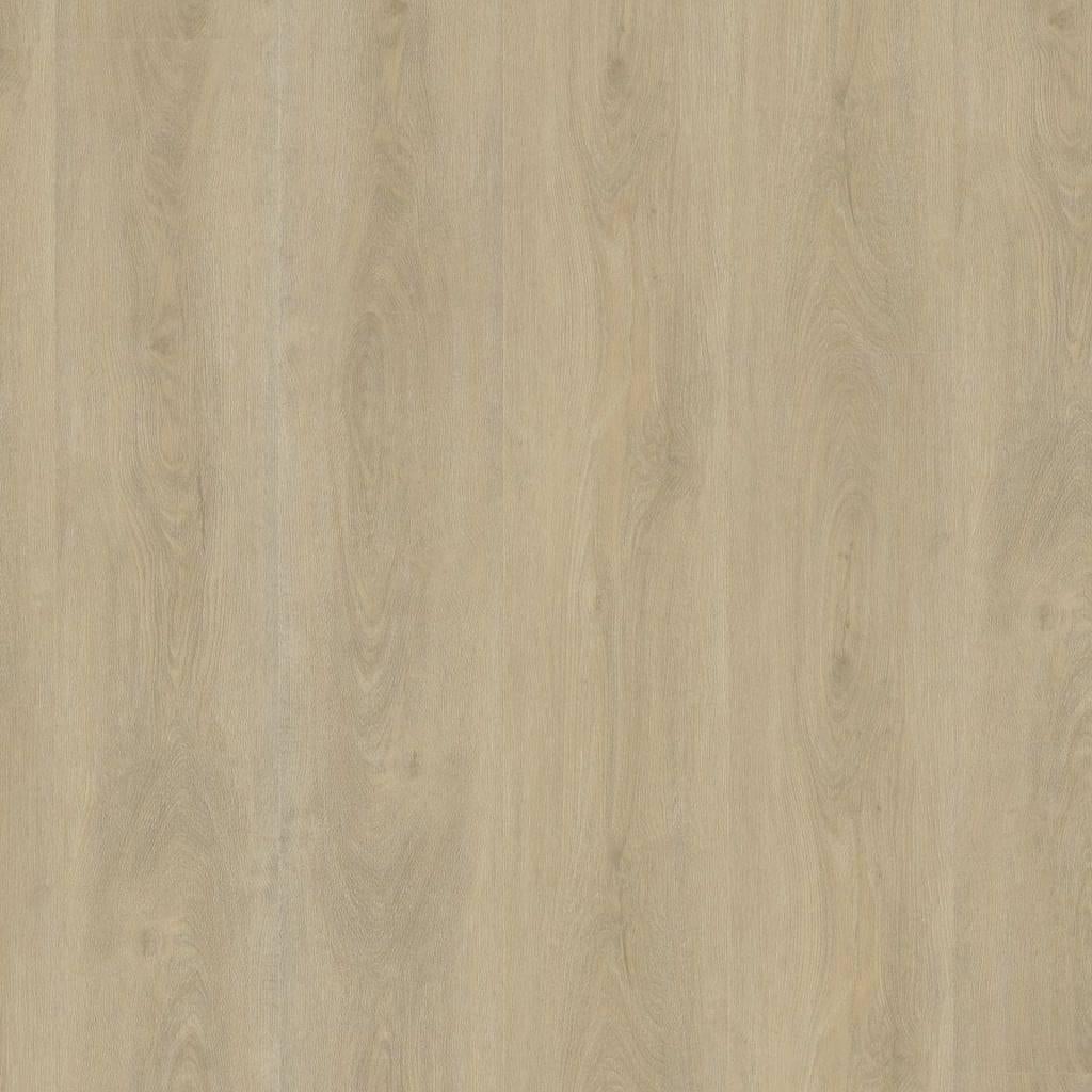 Klik PVC Licht Beige Hout Eiken Met Geïntegreerde Ondervloer, Ophalen, Crème, 75 m² of meer, Overige typen
