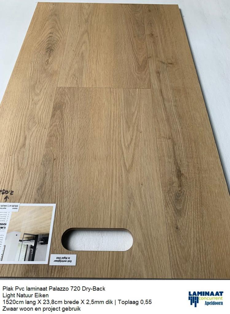 Belakos Plak Pvc Palazzo 720 Zwaar woon project gebruik, 75 m² of meer, Ophalen of Verzenden, Zo goed als nieuw, Plak Pvc Dry-Back vloeren