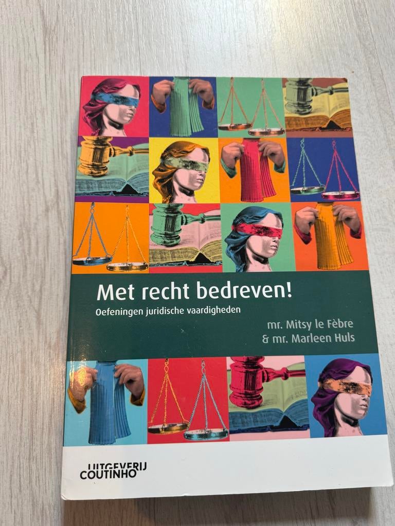 Met Recht Bedreven - Oefeningen Juridische Vaardigheden, Ophalen of Verzenden, Gamma, Gelezen, HBO