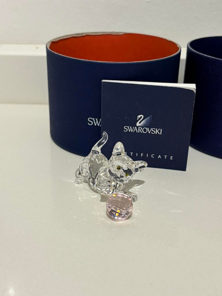 Swarovski kitten, Ophalen of Verzenden, Zo goed als nieuw, Figuurtje