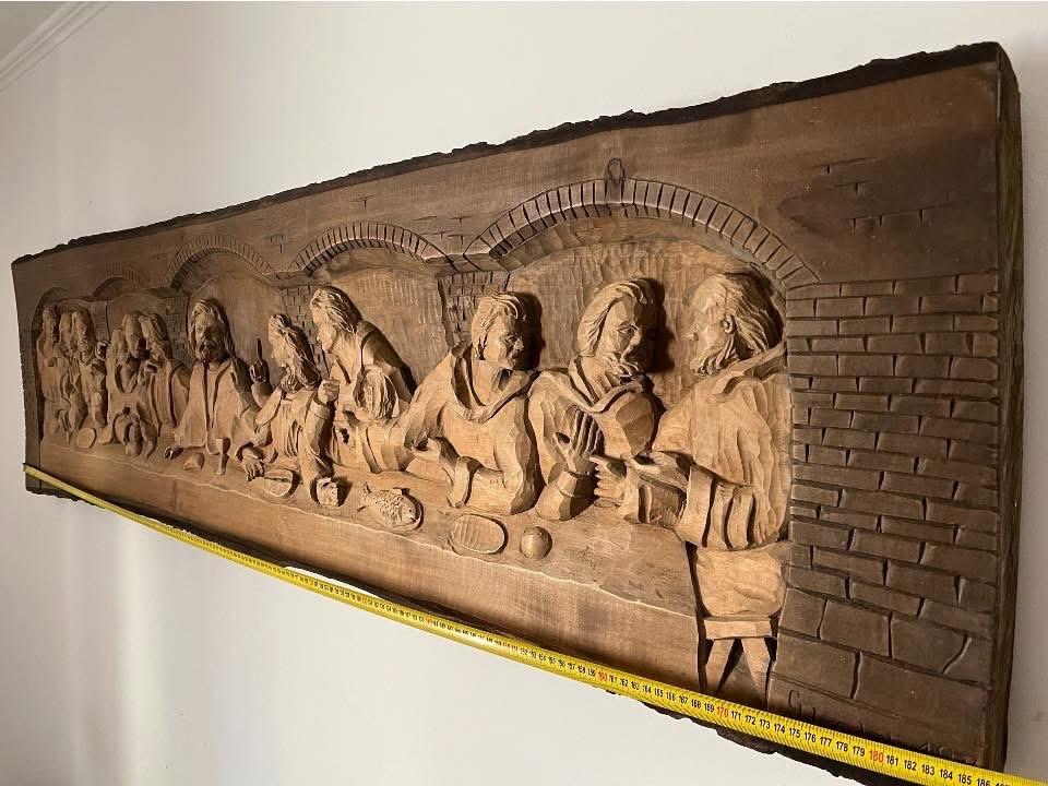 Uniek handgemaakt houtsnijwerk, Ophalen of Verzenden