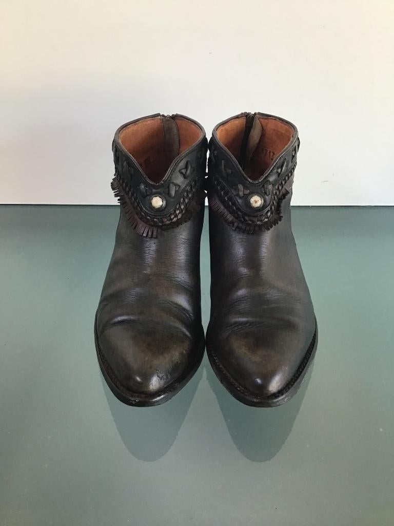 Sendra 38 bohemian bruine boots | Gratis verzenden, Sendra, Bruin, Verzenden, Lage of Enkellaarzen
