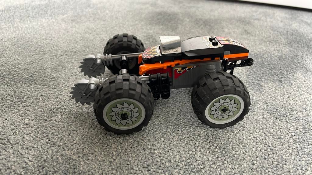 Lego racers 8648 buzz saw, Ophalen of Verzenden, Gebruikt, Complete set, Lego