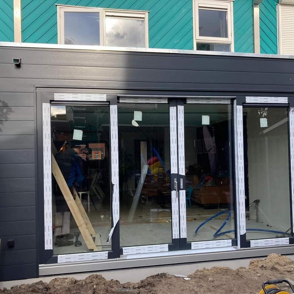 Actie : kunststof gevelbekleding € 60 incl per plank