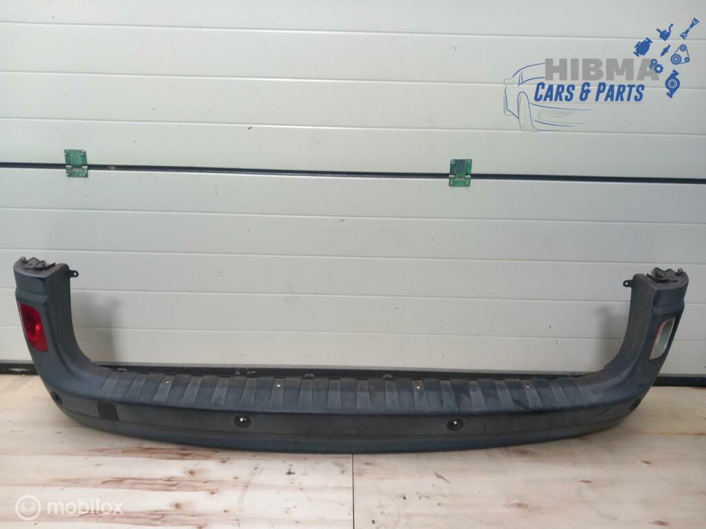 Renault Kangoo II Achterbumper +PDC 7701478196 2009 t/m 2016, Auto-onderdelen, Ophalen of Verzenden, Gebruikt, Achter, Bumper
