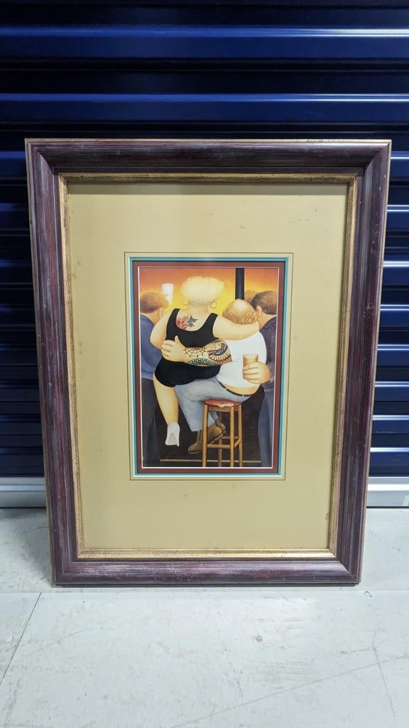 Beryl Cook - Two on a Stool, Ophalen