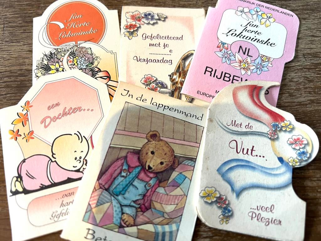 CARROUSEL MET VINTAGE/RETRO KADOKAARTJES, Antiek en Kunst, Curiosa en Brocante, Ophalen of Verzenden