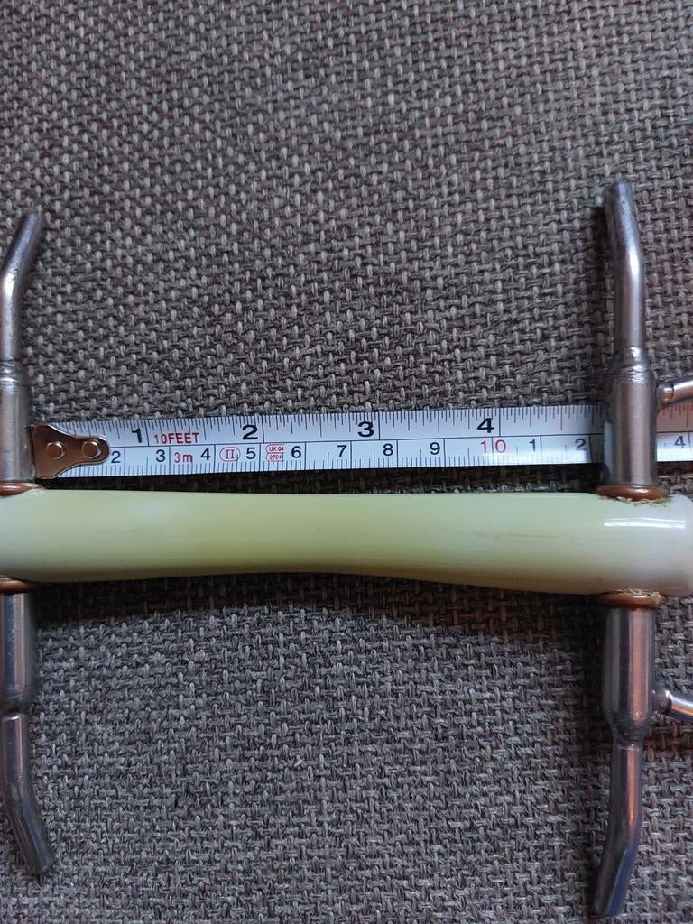Beris comfort knevelbit 12 cm, 18mm, Dieren en Toebehoren, Paarden en Pony's | Hoofdstellen en Tuigage, Ophalen of Verzenden