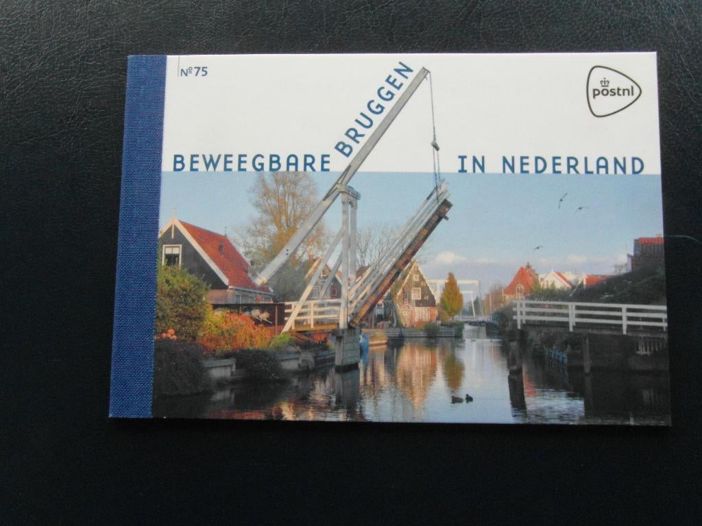 PR75 Prestigeboekje Beweegbare Bruggen 2018 Postfris, Ophalen of Verzenden, Na 1940, Postfris