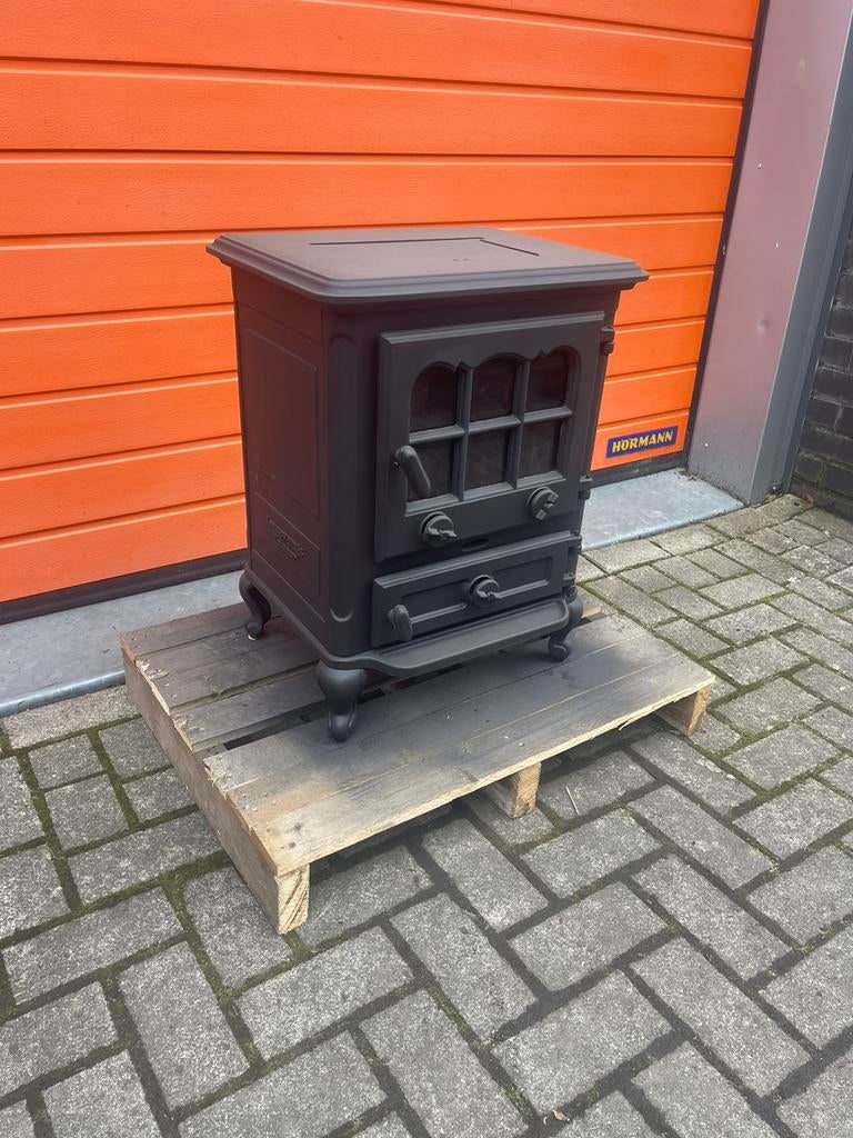 gereviseerde Laxevaags Trianon vrijstaande houtkachel 8kW, Ophalen, Gebruikt, Houtkachel, Vrijstaand