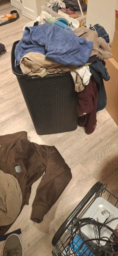 Goede wasmand. Zwart., Ophalen of Verzenden, Zo goed als nieuw, Rechthoekig, Overige materialen