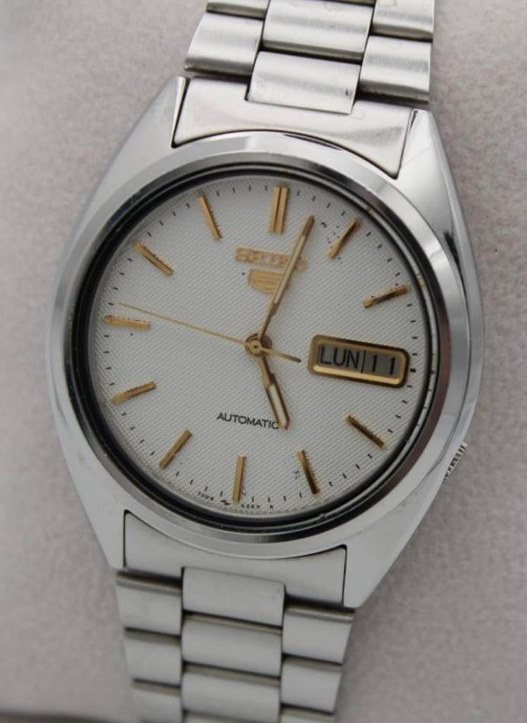 Seiko 5 Vintage Automatic – Ref. 7009-3040 (jaren ’80), Verzenden, Staal, Seiko, 1960 of later
