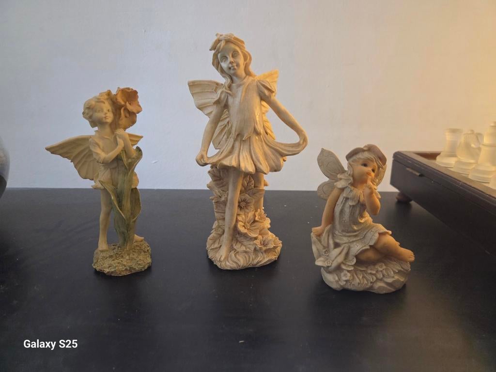 Vintage Feeën Beeldjes Set, Antiek en Kunst, Ophalen of Verzenden
