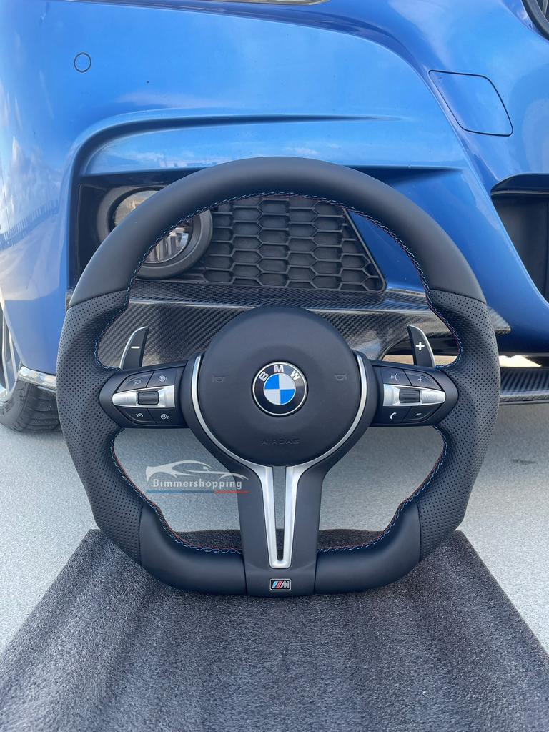 Bmw stuur half geperforeerd leer/ leer, F20 F21 F30 F32 etc, Auto-onderdelen, Besturing, Ophalen of Verzenden, Nieuw, BMW