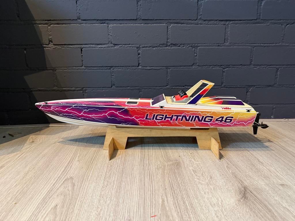 Robbe Lightning 46 RC Boot, Hobby en Vrije tijd, Ophalen, Gebruikt, Groter dan 1:32, Overige merken