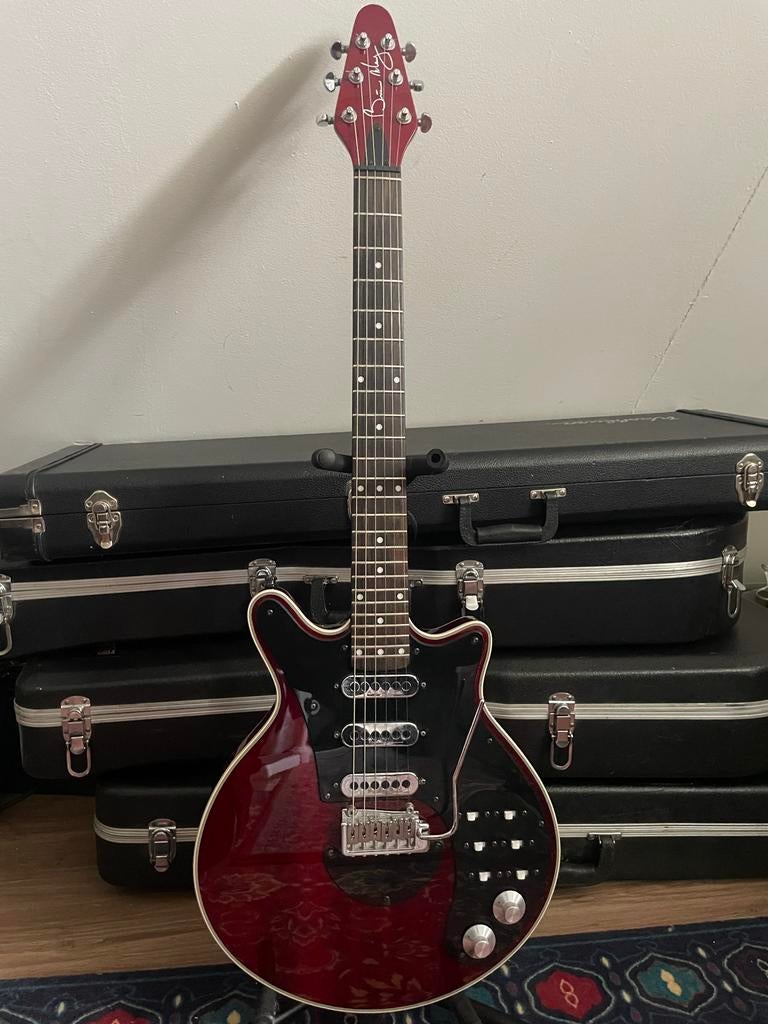 Brian May Guitars Red Special, Muziek en Instrumenten, Snaarinstrumenten | Gitaren | Elektrisch, Ophalen, Zo goed als nieuw, Solid body