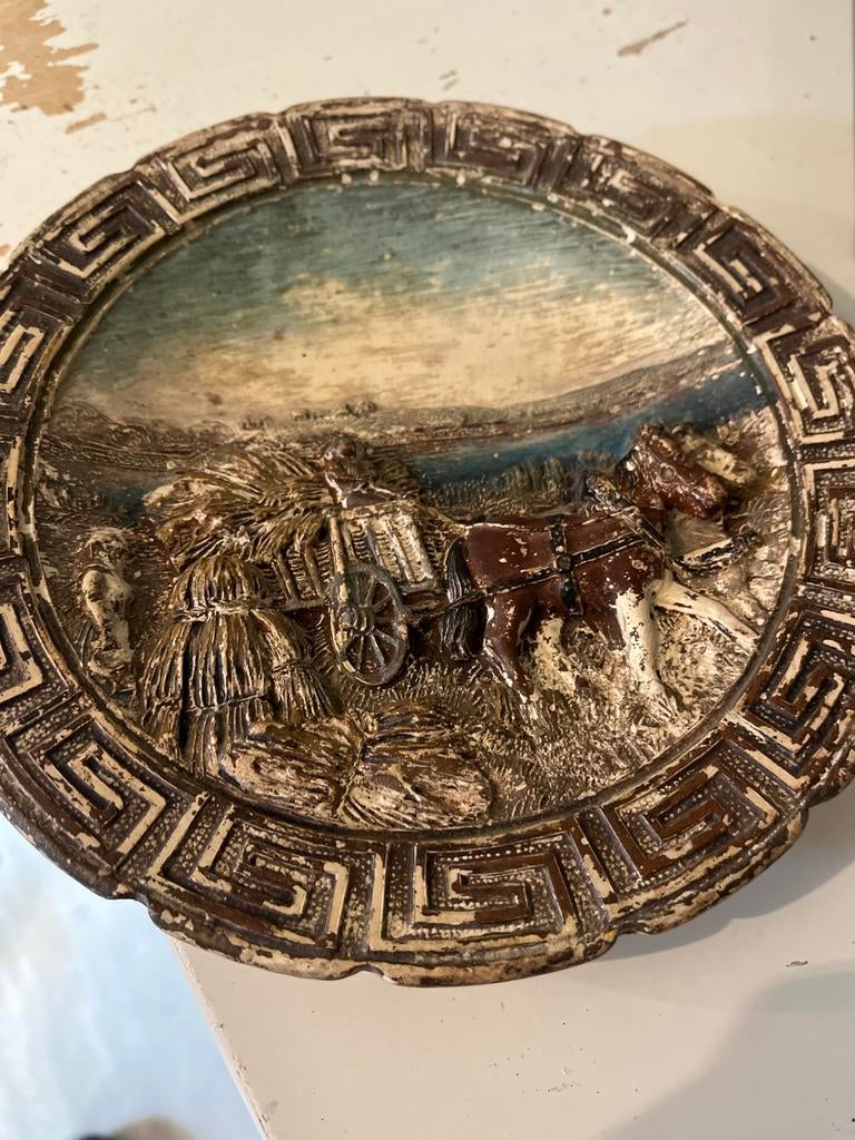Te koop aardewerk bordjes, Ophalen of Verzenden