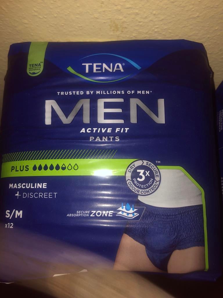 TENA Men Active Fit Pants S/M x12, Ophalen, Nieuw, Overige typen