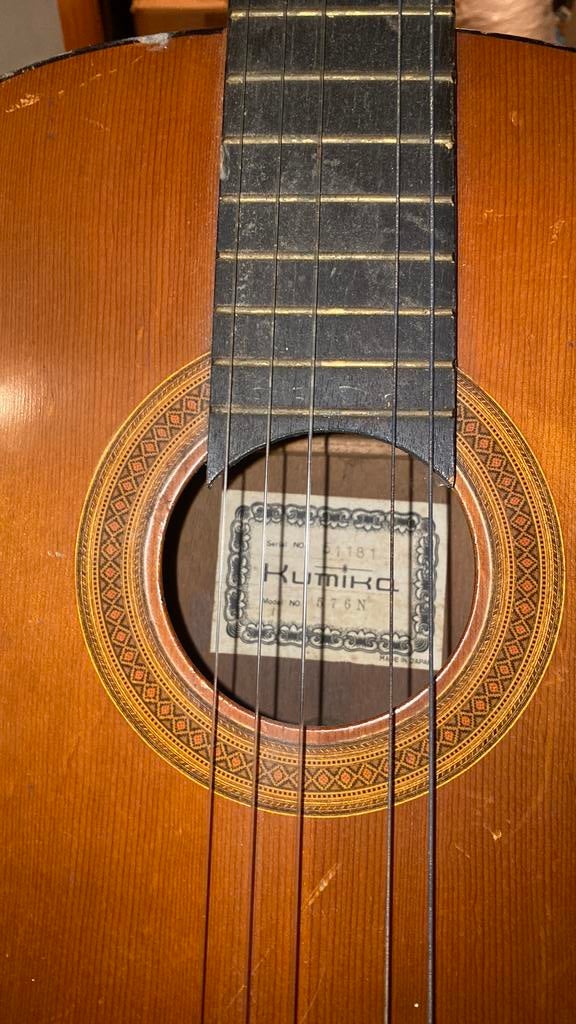 Kumika gitaar, Muziek en Instrumenten, Snaarinstrumenten | Gitaren | Akoestisch, Ophalen of Verzenden, Gebruikt, Klassieke of Spaanse gitaar