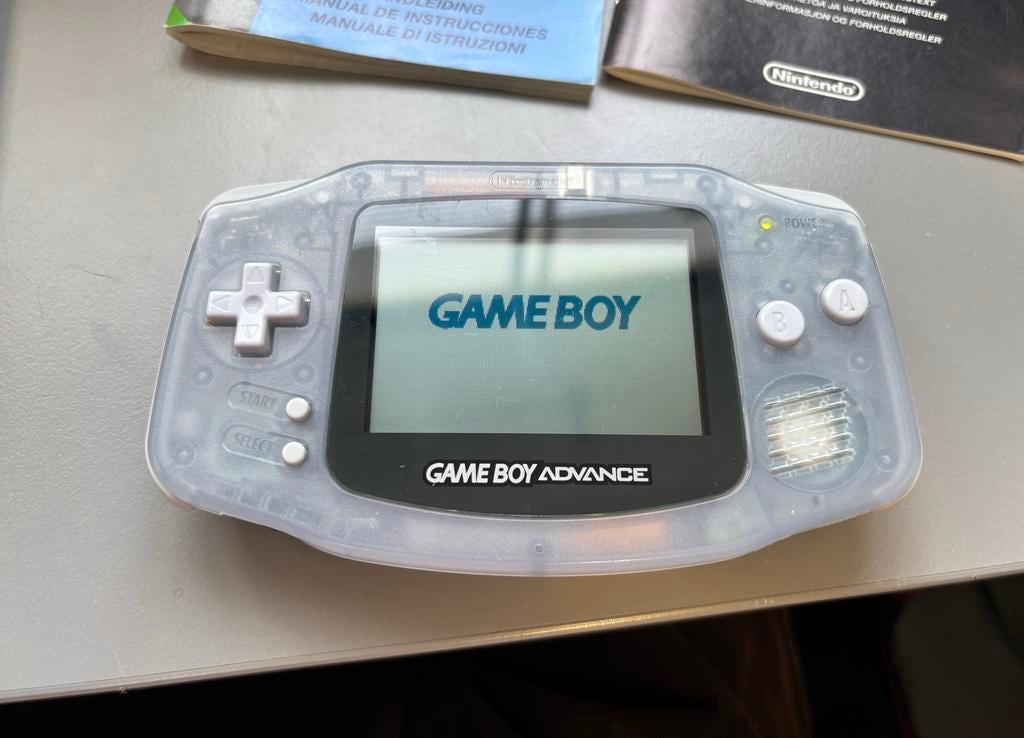 Gameboy Advance + Super Mario Advance 2 - Compleet!, Spelcomputers en Games, Spelcomputers | Nintendo Game Boy, Gebruikt, Game Boy Advance