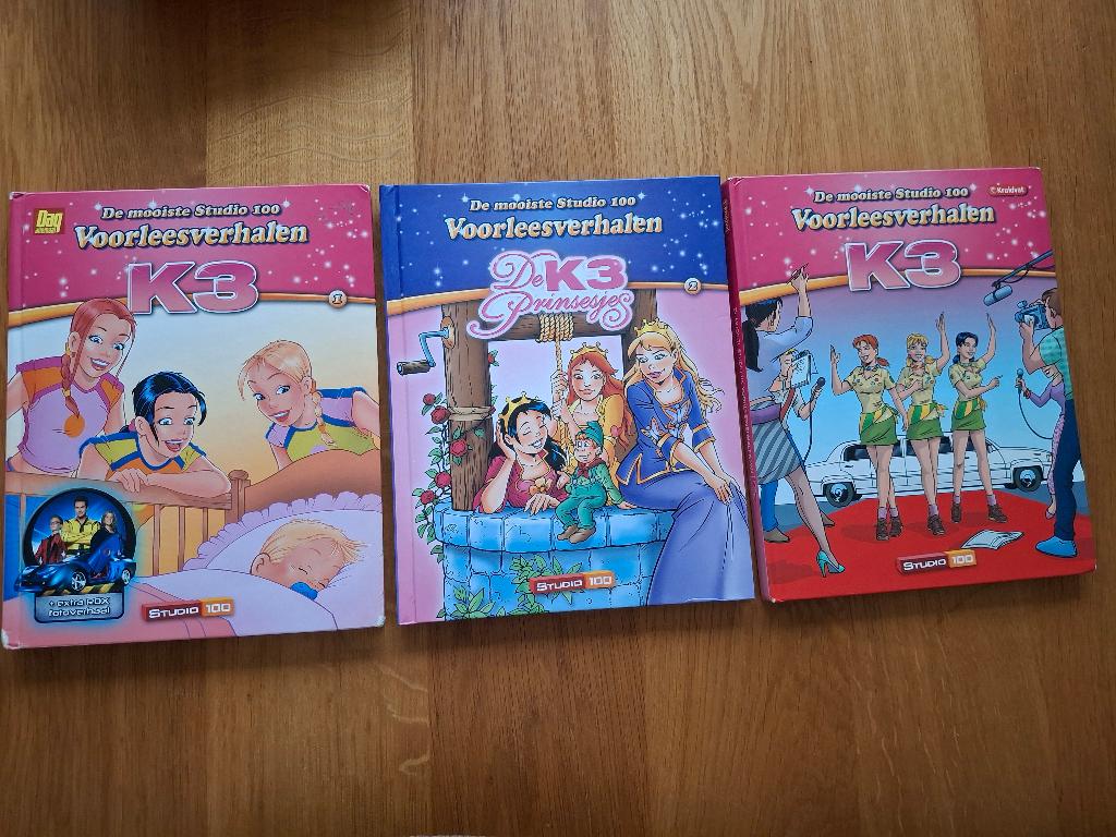 K3 De mooiste Sudio 100 Voorleesverhalen - 3 boeken -, Boeken, Kinderboeken | Jeugd | onder 10 jaar, Gelezen, Fictie algemeen
