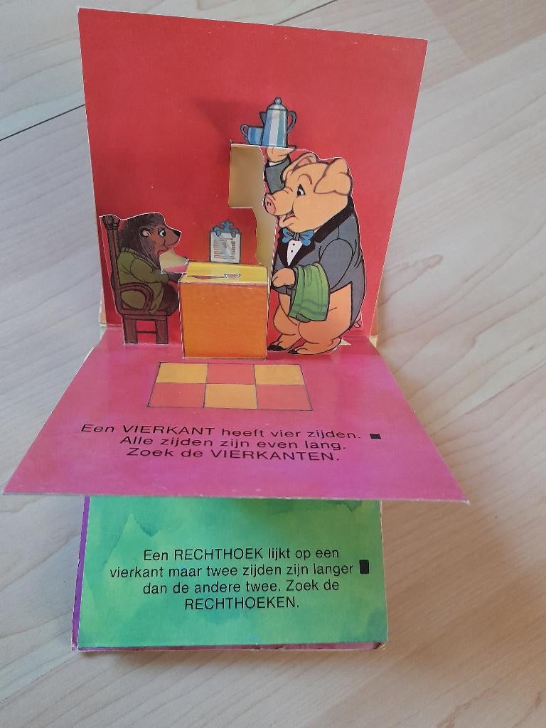 ZOEK DE VORMEN Een FLAP-UIT boek over vormen, Ophalen of Verzenden, Gelezen, Fictie algemeen