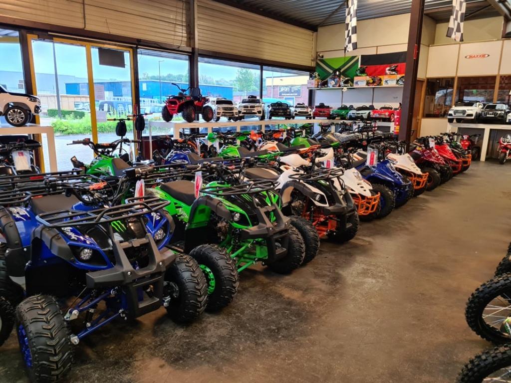 KXD PRO MINIQUAD KINDERQUAD ELEKTRISCHE QUAD DIRTBIKE MINI, 49 cc, 11 kW of minder, 1 cilinder