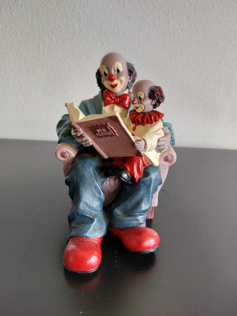 Gilde Clowns Club de verhalen verteller clown., Verzamelen, Beelden en Beeldjes, Ophalen, Zo goed als nieuw, Mens