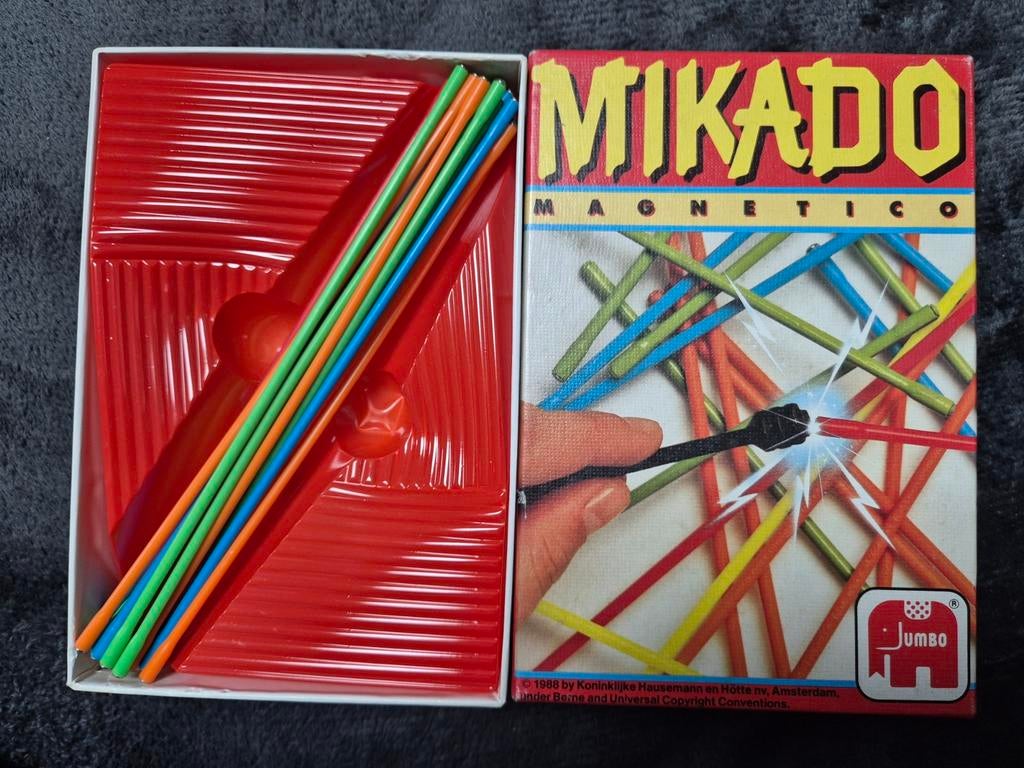 Magnetische Mikado van Jumbo, Jumbo, Ophalen of Verzenden, Zo goed als nieuw, Vijf spelers of meer