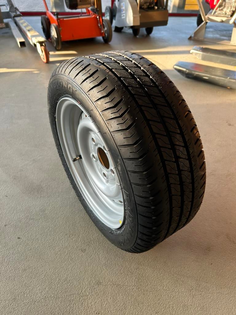 Aanhanger/aanhangwagen wiel compleet 195/50/R13 NIEUW, Auto diversen, Aanhangwagen-onderdelen, Ophalen, Nieuw