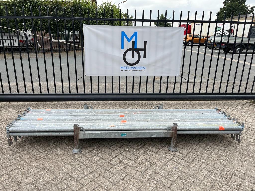 Layher Allround/AR O- ligger 3.07M gebruikt, Doe-het-zelf en Verbouw, Steigers, Gebruikt, Gevelsteiger, 5 meter of hoger, Ophalen