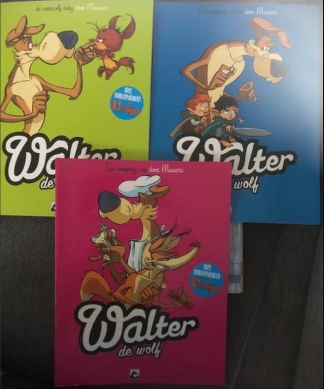 walter de wolf 3 delen b5, Meerdere stripboeken, Ophalen of Verzenden, Zo goed als nieuw