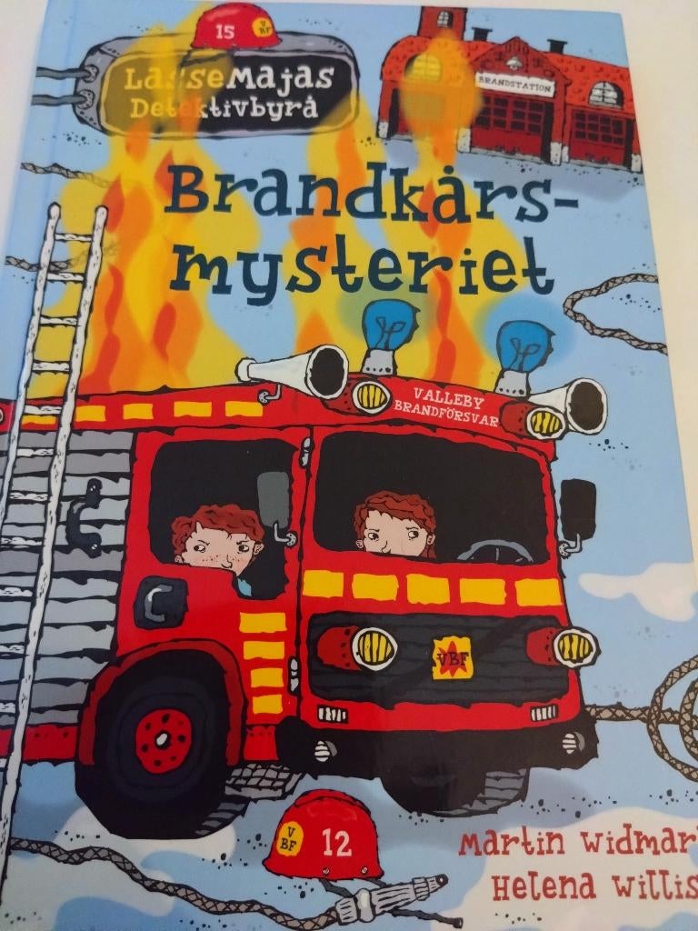 Lassemajas Detektivbyrå Brandkårsmysteriet #svenska/zweeds#, Ophalen of Verzenden, Zo goed als nieuw, Fictie algemeen