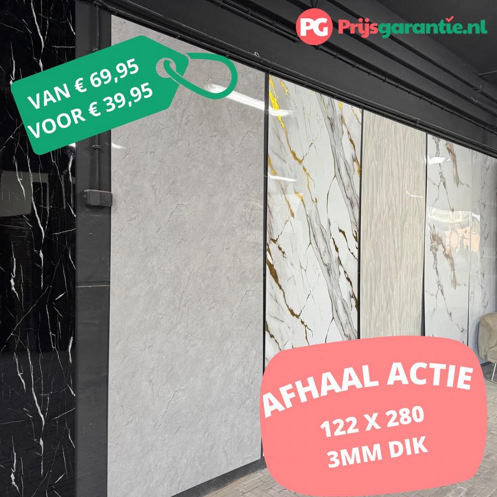 Mega actie marmeren wandpanelen! Alle kleuren voor €39,95, Huis en Inrichting, Woonaccessoires | Wanddecoraties, Ophalen, Nieuw