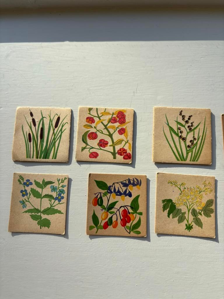 FLORA BLOEMENSTALLETJE 68 kaartjes ca. 1930, Verzamelen, Ophalen of Verzenden, Gebruikt
