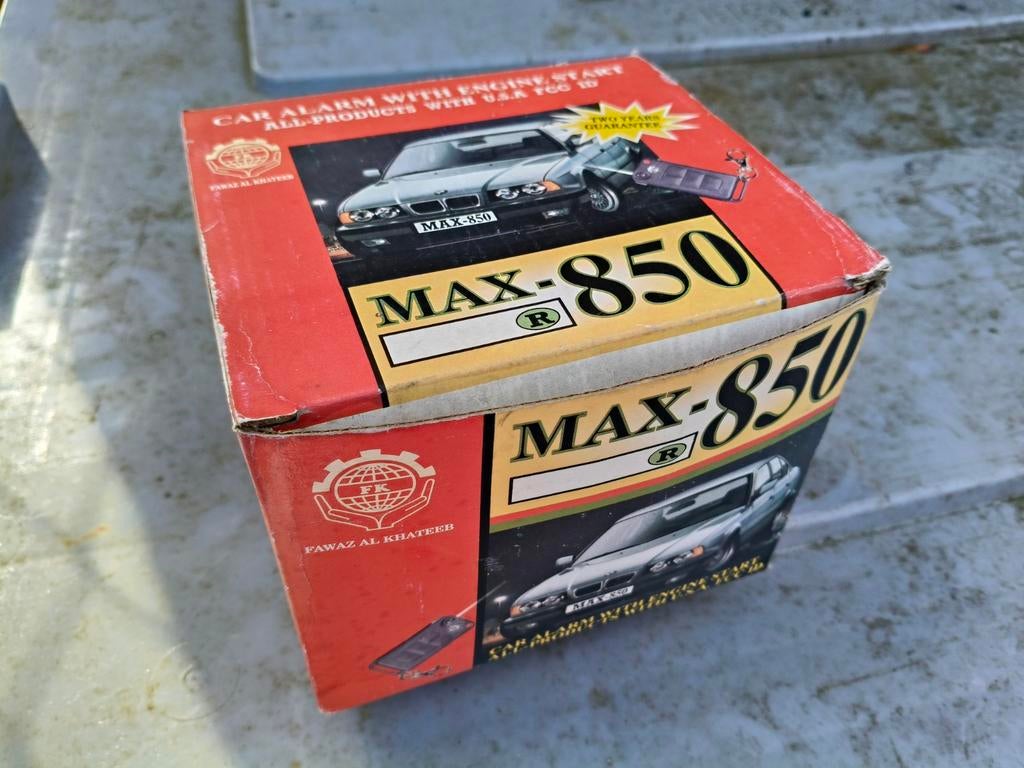 Max-850 Autoalarm met Engine Start - Nieuw in Doos!, Auto diversen, Anti-diefstal, Ophalen of Verzenden, Nieuw