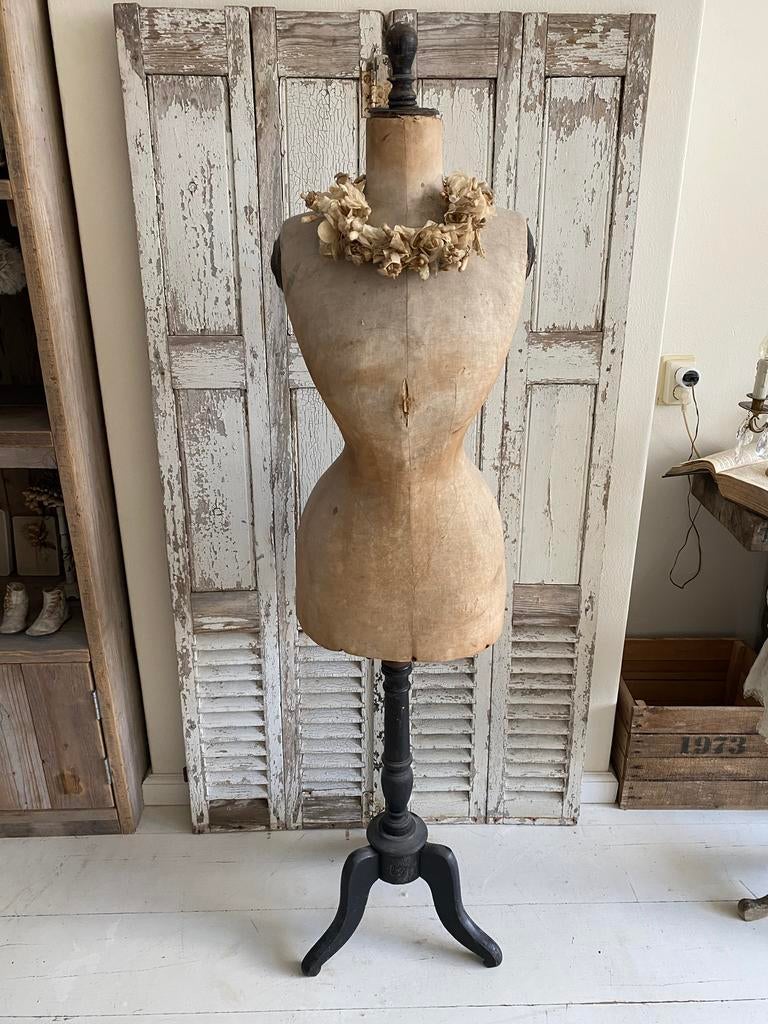 Brocante shabby sleetse paspop ALLEEN OPHALEN, Ophalen