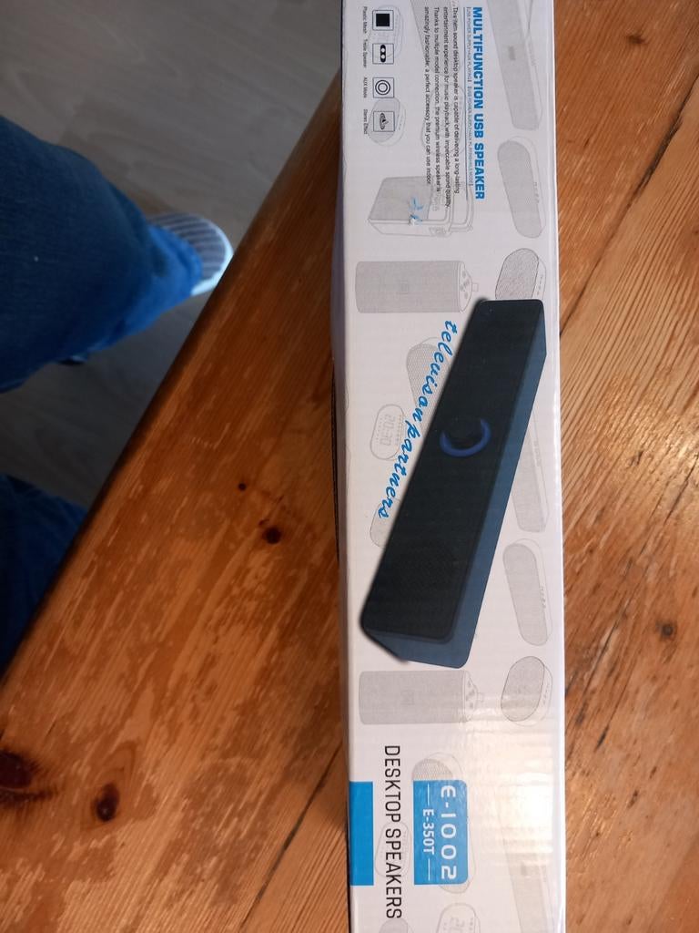 Desktop Speakers E-1002/E-350T - Nieuw in doos!, Ophalen of Verzenden, Nieuw, Overige merken