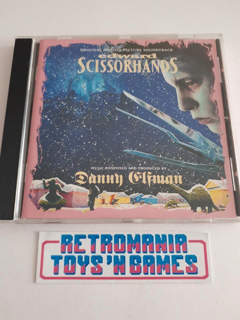 cd soundtrack - edward scissorhands, Ophalen of Verzenden, Zo goed als nieuw