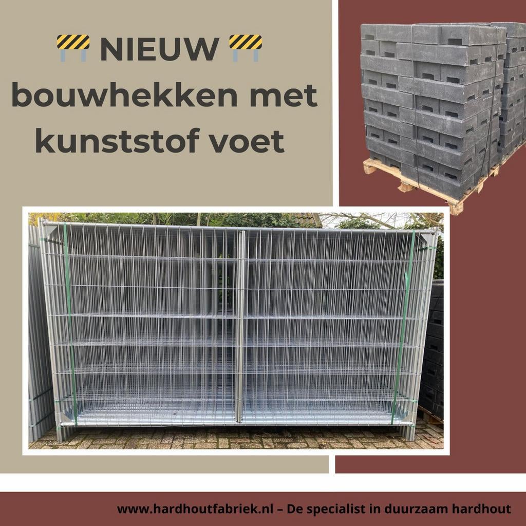 Bouwhekken, Ophalen, Nieuw