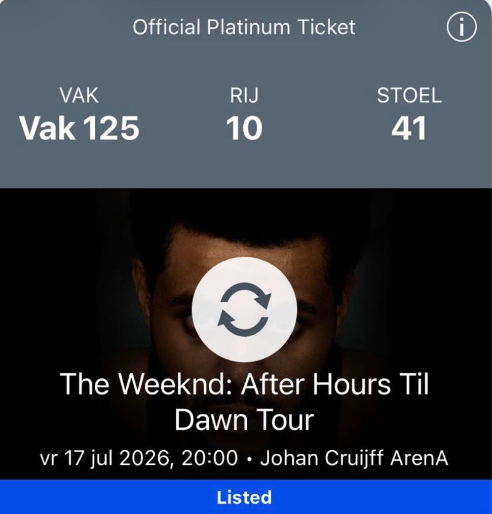 The Weeknd, Twee personen, Juli